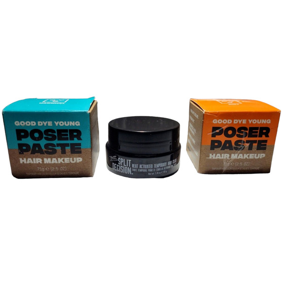 Good Dye Young Poser Paste Temporary Hair Makeup & BTZ Split Decision Color - Picture 1 of 4